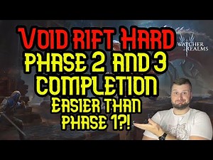 Void Rift Hard Phase 2 And 3 CLEARED Final Fight Was Fun! - Watcher of Realms