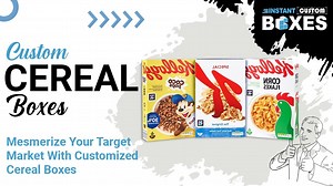 Custom Cereal Boxes | Cereal Packaging Boxes At Wholesale Rate