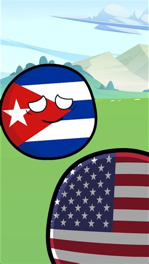 Welcome Cuba #countryballs #dokdostudio #shorts
