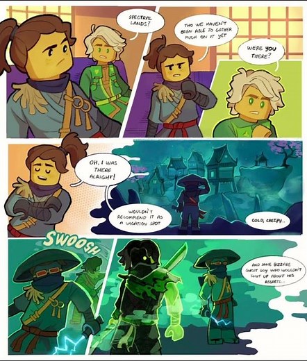 Ninjago Dragons Rising comic dub pt.2