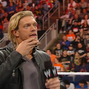 Edge stepped out in front of the WWE Universe for an emotional announcement. | WWE