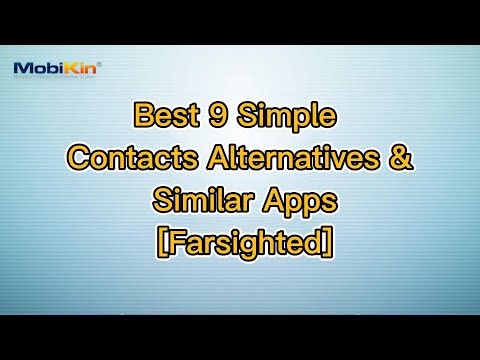 Best 9 Simple Contacts Alternatives & Similar Apps [Farsighted]
