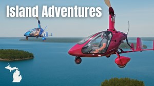 We took our Magni Gyroplanes across Michigan’s islands for a weekend of flying, exploring, and camping. 🏕️ Clear water, smooth air, and some of the coolest spots you can reach by gyroplane! 🚁 Disclaimer: Our videos are created for entertainment and general informational purposes only. To keep the content engaging and easy to follow, we often edit or shorten conversations, demonstrations, and procedures. Because of this, not every step, detail, or explanation is shown exactly as it happens in r