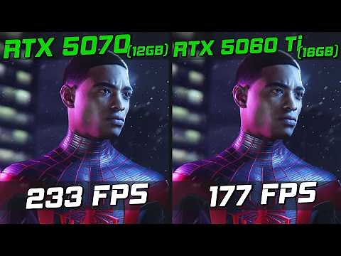 RTX 5060 Ti 16GB vs RTX 5070 💪 Multiplayer Gameplay, Ray Tracing Benchmarks and VRAM!