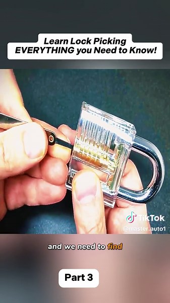 Part 3_Learn Lock Picking ! EVERYTHING you Need to Know! #lockpicking #lockpickinglawer