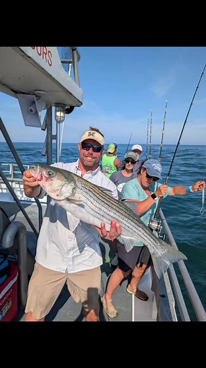 Party Boat Fishing at its Finest! Book your spot aboard Connecticut's Number One Rated Party Boat and get in on the action! Don't miss out! www.blackhawksportfishing.com (860) 448-3662 #blackhawk #fishing #niantic #Connecticut #fast #clean #family #fun #takeakidfishing #greatoutdoors #stripedbass #bluefish #porgy #fluke #scup #weakfish #charterfishing #partyboat #fishon #saltwaterfishing #saltlife | Black Hawk II- Party Boat Fishing at its Finest