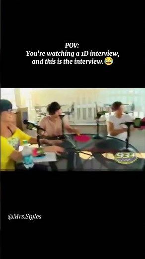 POV: This is every One Direction interview. #onedirection #harrystyles #niallhoran #song #foryou