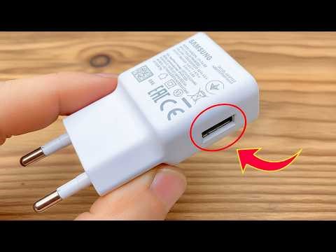 Totally crazy hacks that'll change your life forever. that old Phone Charger are a gold mine!
