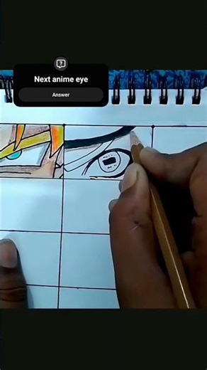 Uzumaki Naruto eye drawing ll anime