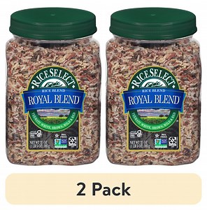 (2 pack) RiceSelect Royal Blend Rice, Texmati Rice Blend, 21 oz Jar