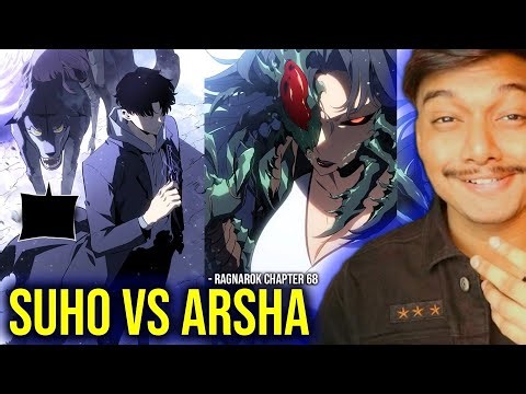 ARSHA SHOCKS SUHO!🫨 | SUHO vs ARSHA in S RANK GATE! | Solo Leveling Ragnarok Chapter 68 in Hindi
