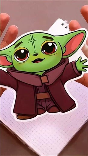 🌟 STAR WARS STICKER BOOK: BABY YODA 👾