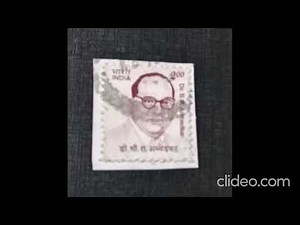 My-Hobby : Philately - INR 2/ Indian Postage Stamp of Dr B R Ambedkar