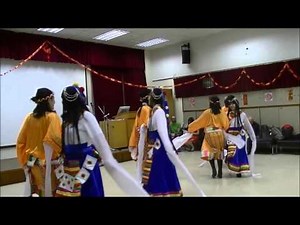 Tibetan Folk Dance Performance 西藏民族舞表演