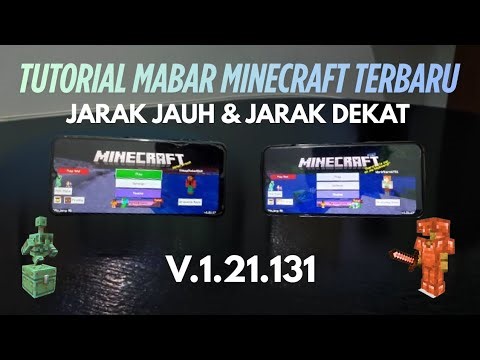 Tutorial Mabar Minecraft JARAK JAUH & ARAK DEKAT V.1.21.131.EZ