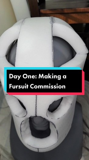 Day One: Making a Fursuit for a Commissioner