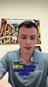 ERTC Fraud: IRS Cracks Down on Scammers and Questionable Claims #shorts