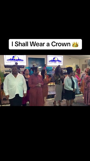Singing 'I Shall Wear a Crown' at Queen City Church Choir | #TGBTGM