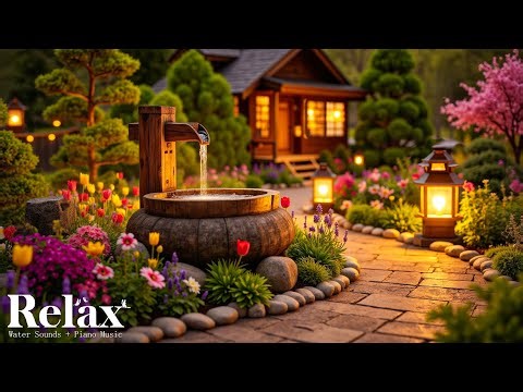 Beautiful Relaxing Music 🌿 Stress Relief, Water Sound and Sleep Music, Spa & Yoga, Meditation Music