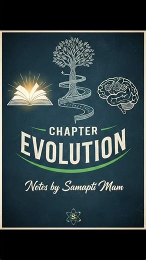 EVOLUTION🌳🦍/Class12th/Zoology/#ytshorts #youtubeshorts #trending