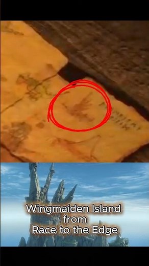 Did you NOTICE THIS on Hiccups map in HTTYD The Hidden World?