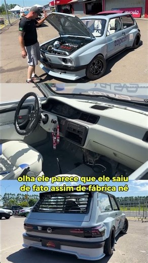 Olha o motor que ele colocou nessa VW Brasilia!👀