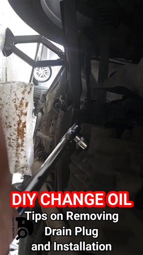 9.3K views · 119 reactions | Tips on Removing Drain Plug and Installation. DIY CHANGE OIL TIPS | Kuya Shane | Facebook
