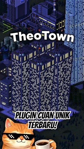 NEW UNIQUE AESTHETIC BUILDING PLUGIN IN THEOTOWN! #shorts