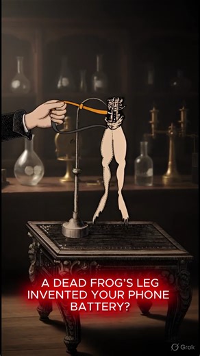 A Dead Frog's Leg Created Your Phone Battery ⚡