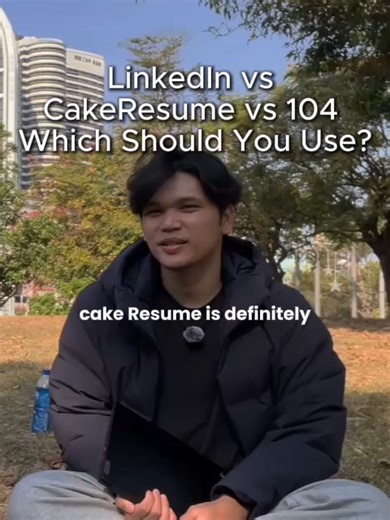 Which one should you choose? CakeResume, Linkedin, 104? #Taiwan #Indonesia #philippines #fyp #jobsearch