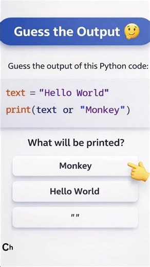 Can you predict what this python code will print? #coding #python #ai
