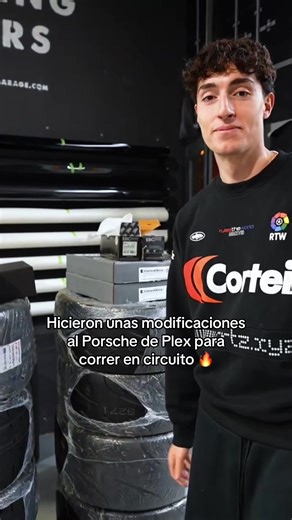 Hicieron unas modificaciones al Porsche de Plex para correr en circuito 🔥 #Plex #PorscheGT3RS