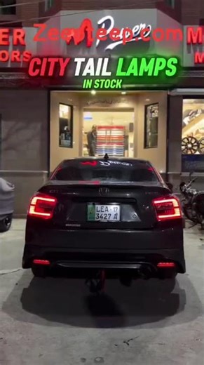 Honda City (2008-2013) Red LED Tail Lights 🔥 Premium Look Upgrade | Zeepteep