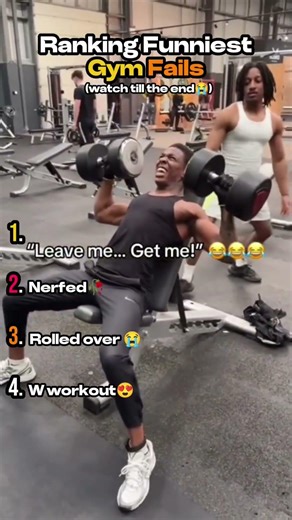 Ranking funniest Gym Fails 😭#ranking #funny #shorts #tiktok