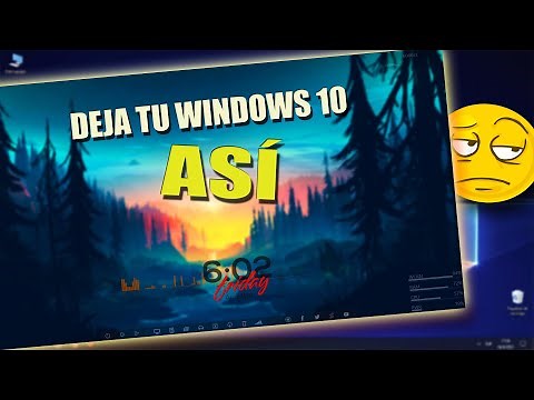 How to Customize Windows 10 and 11 with Rainmeter 2023 // Learn how to do it, it's fun