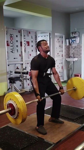 Jay bhabhani. #dadlift #155kg #powerlifting #gym @NiteshSoni-y9r