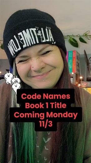 Code Name's book 1 title reveal on Monday, November 3rd! Drop a follow to get notified when the title goes live! Who else is excited?!? 🤗😜 | Author Jess Turner