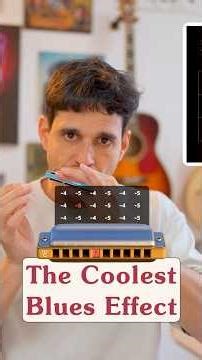 Harmonica Tutorial on the Coolest Blues Effect