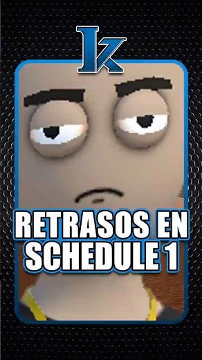 Cartel DELAY in Schedule 1?