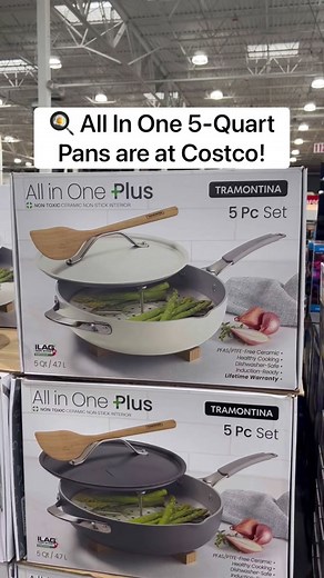 Costco 5-Quart All In One Pan - Affordable Kitchenware Set!