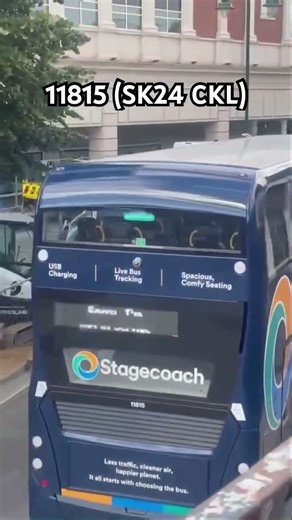 Stagecoach Bus | Enviro 400 MMC | 11815 (SK24 CKL) | #stagecoach #bus