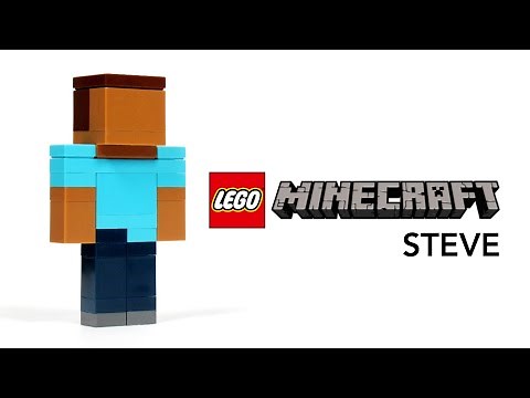LEGO Minecraft Steve | MOC Tutorial