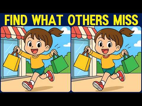 [Spot the Difference Brain Training] Use your sharp eyes and smart brain to solve this puzzle!