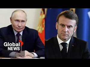 Putin addresses Macron nuclear proposal: Remember "how it ended" when Napoleon took on Russia