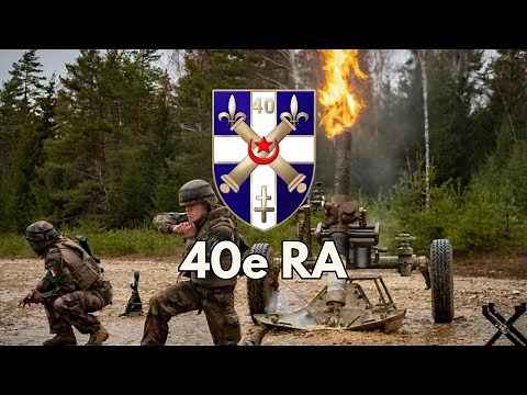 40th Artillery Regiment 💪 🇫🇷 #france #military #frencharmy #frencharmy #artillery #40ra