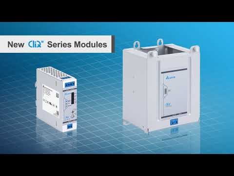 CliQ M Series Power Supply with New DC-UPS and Battery Modules
