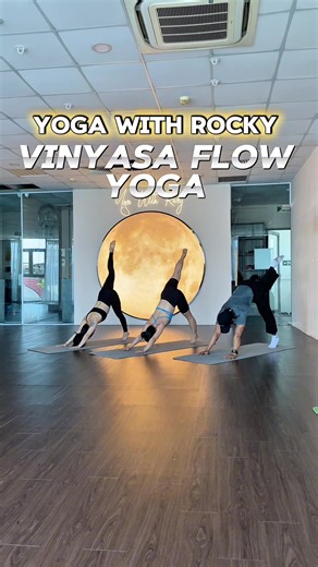 Warrior Yoga flow || Yoga With Rocky . . . . #yoga #vinyasa #vinyasaflow #yogaflow #viral