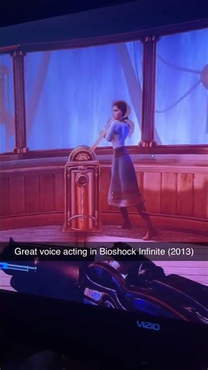 Great voice acting in Bioshock Infinite (2013)