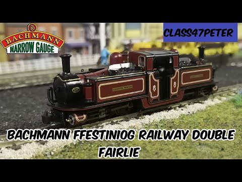 Bachmann Narrow Gauge Ffestiniog Railway Double Fairlie 'Livingston Thompson' | Review and Running