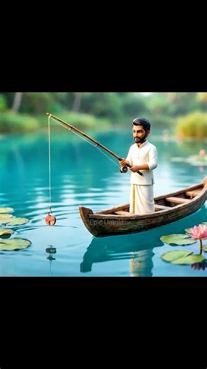 Cooking Big Tuna Fish in a Miniature Kitchen